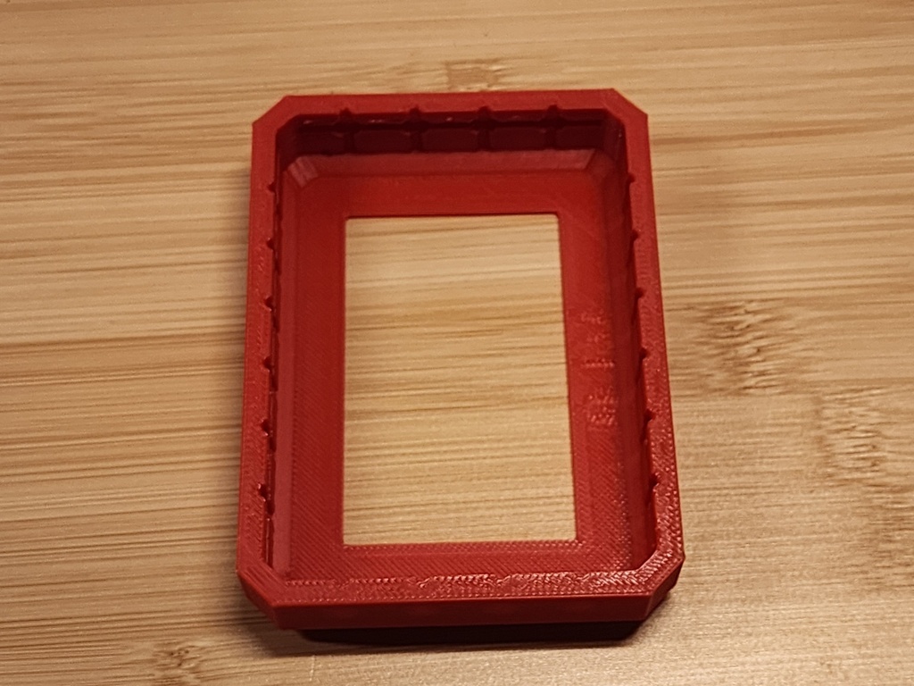 [3D-PKOUT-RTB-LFLWR-R] Milwaukee Packout Rolling Toolbox Lid Bit Holder Frame Lower (Red)