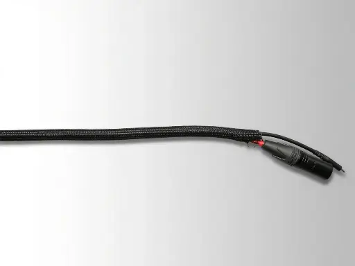 Self-Closing Braided Split Loom - BLACK - 10mm